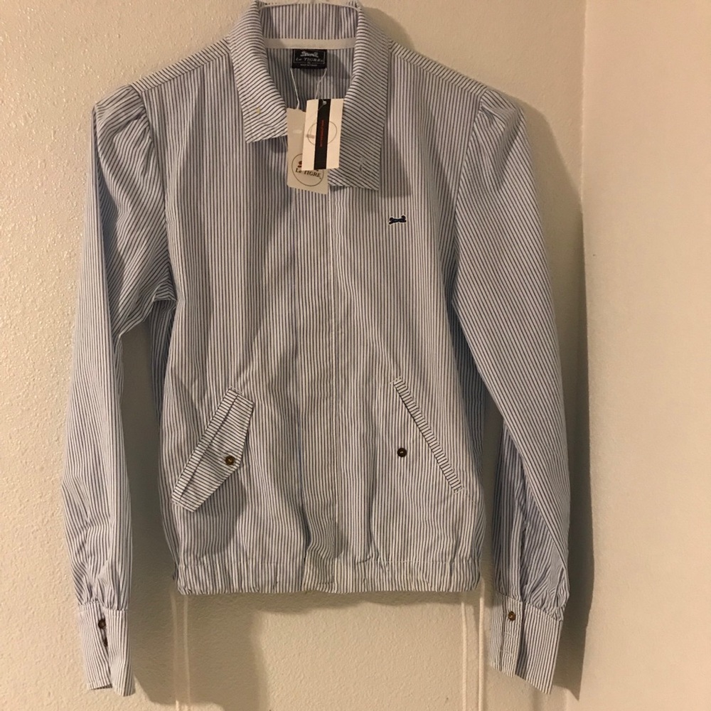 Vintage Striped Le Tigre Jacket